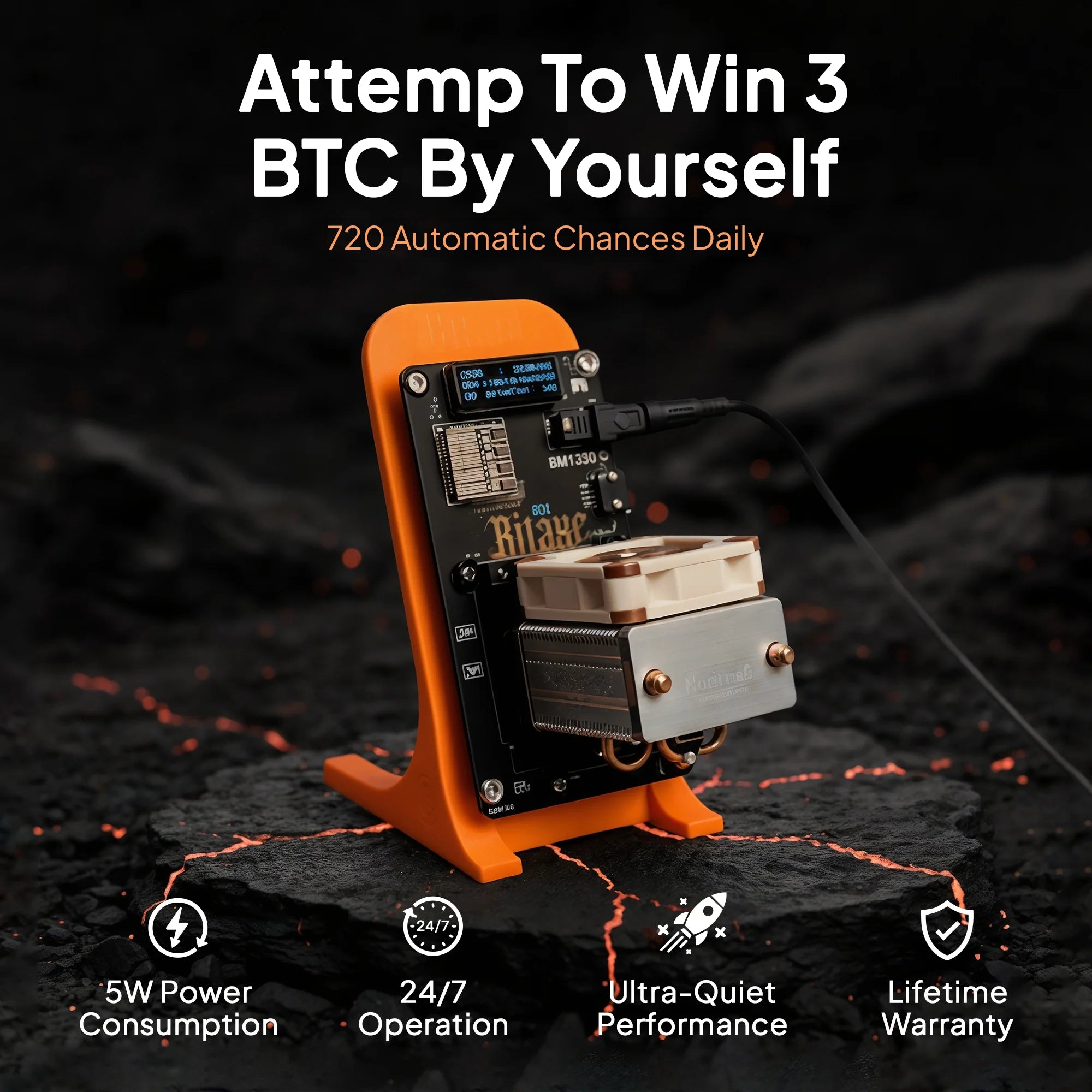 Bitaxe Gamma Miner – Mineblock
